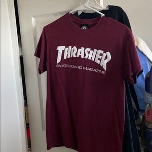 Thrasher tshirt maroon